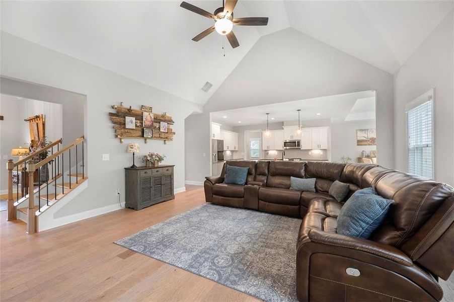 Furnished interior view inside a new home in , Douglasville (Image 6).