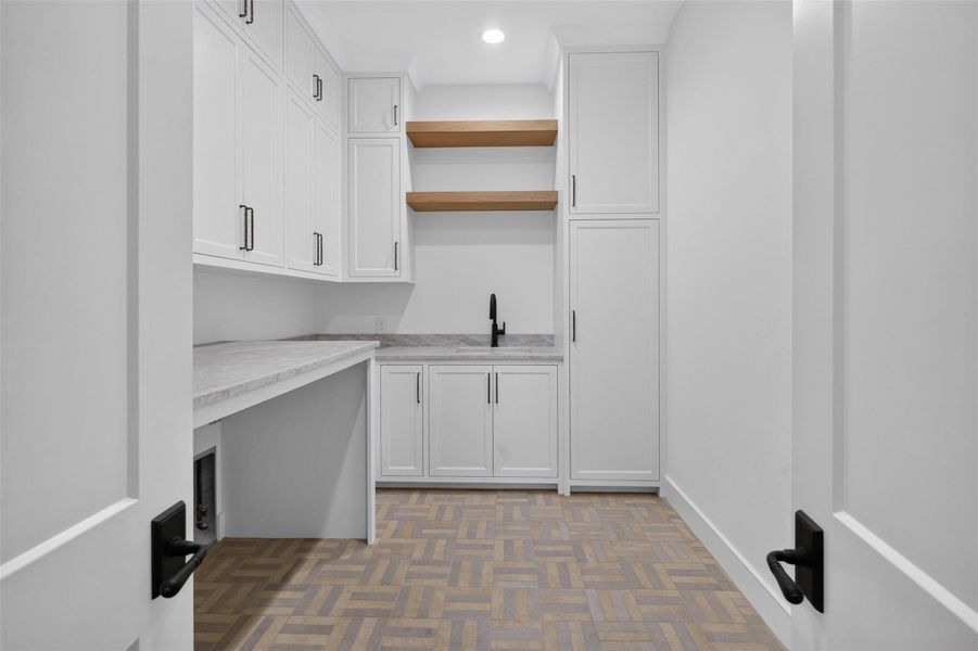 Furnished interior view inside a new home in , The Woodlands (Image 18).