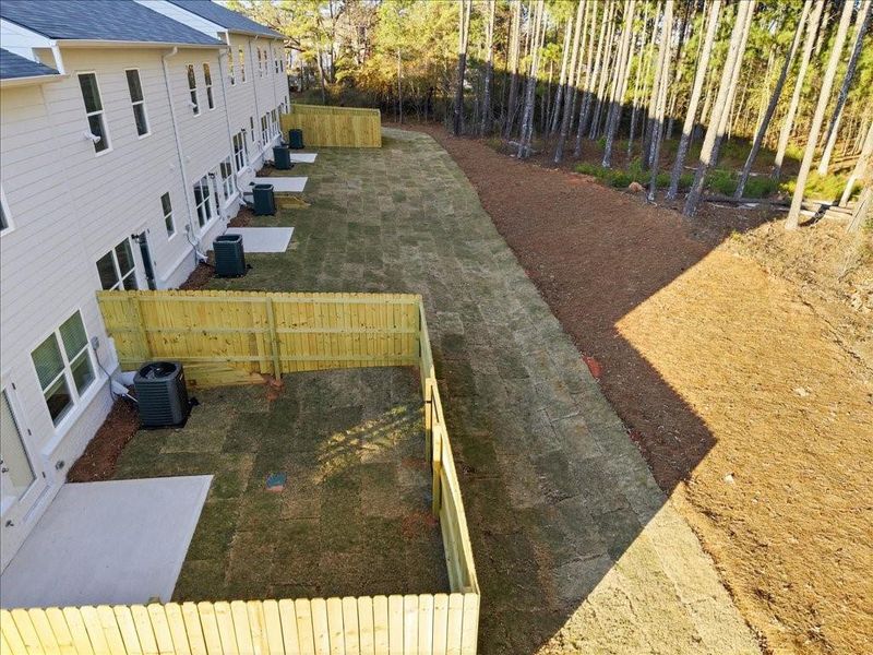 Exterior details and patio area of a home in Shoals Crossing, Conyers (Image 3). Exterior details and patio area of a home in Shoals Crossing, Conyers (Image 3).