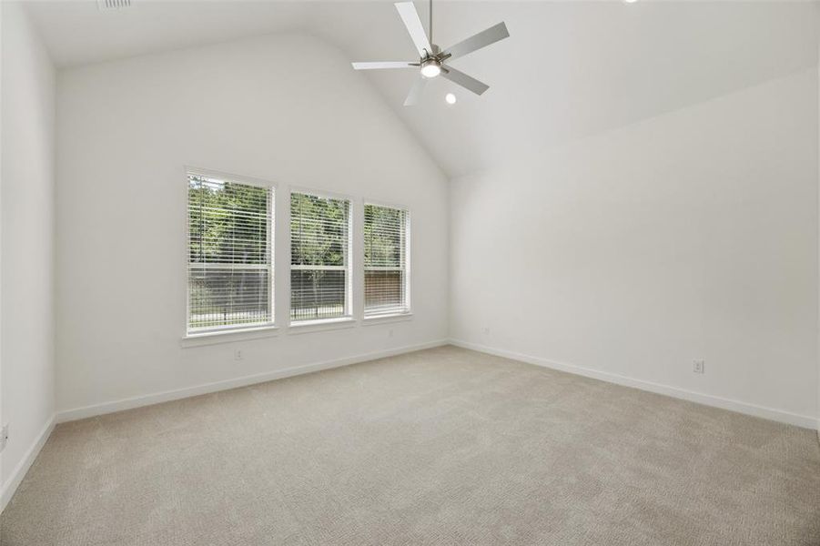 Spacious, unfurnished interior of a new home in Painted Tree, McKinney (Image 31). Spacious, unfurnished interior of a new home in Painted Tree, McKinney (Image 31).