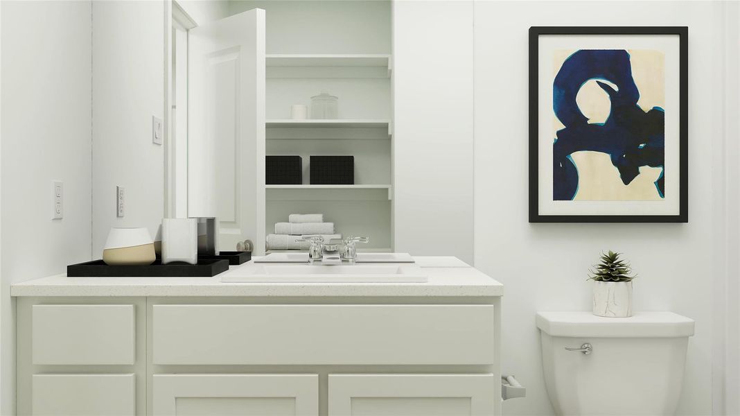 Furnished interior view inside a new home in Santa Fe Village, Cleveland (Image 16). Furnished interior view inside a new home in Santa Fe Village, Cleveland (Image 16).