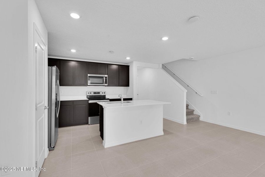 Furnished interior view inside a new home in Normandy Pines, Jacksonville (Image 6). Furnished interior view inside a new home in Normandy Pines, Jacksonville (Image 6).