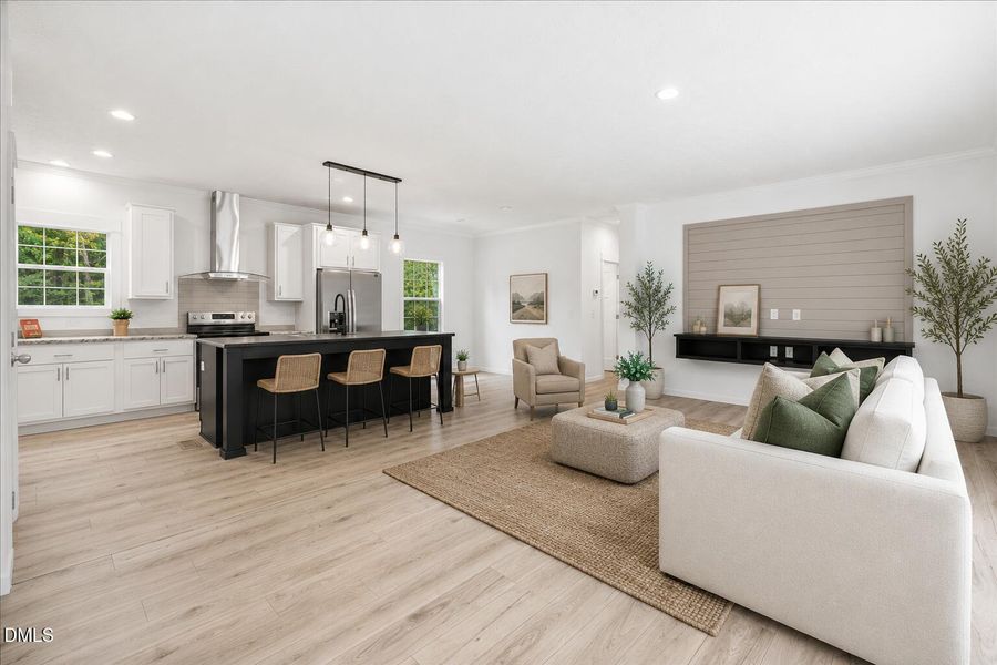 Staged Living Room