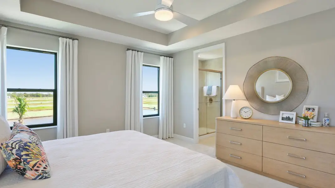 Furnished interior view inside a new home in Palm Grove, Lakewood Ranch (Image 15). Furnished interior view inside a new home in Palm Grove, Lakewood Ranch (Image 15).