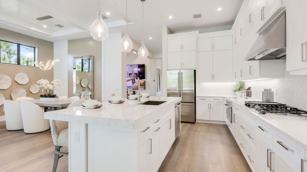 Representative furnished interior of a home built from the Madison by Kolter Homes in The Cove at Park Trace, Stuart (Image 6).
