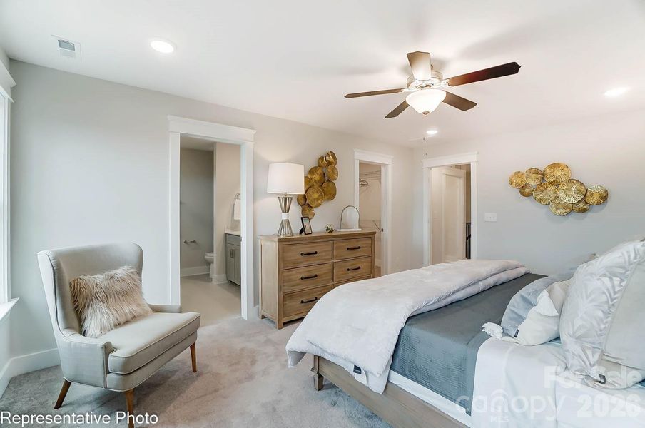 Furnished interior view inside a new home in Harrisburg Village, Harrisburg (Image 6).