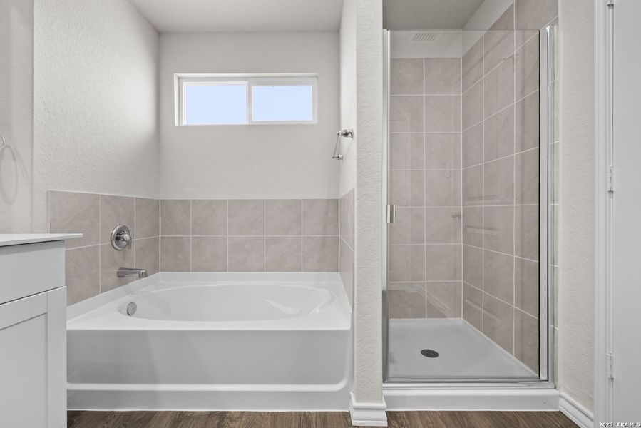 Furnished interior view inside a new home in Stonehill, San Antonio (Image 6).