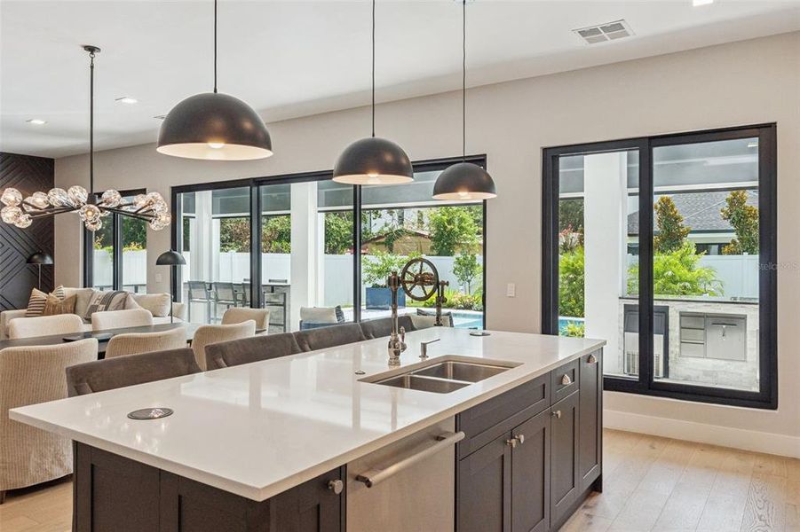 Furnished interior view inside a new home in , Orlando (Image 20).