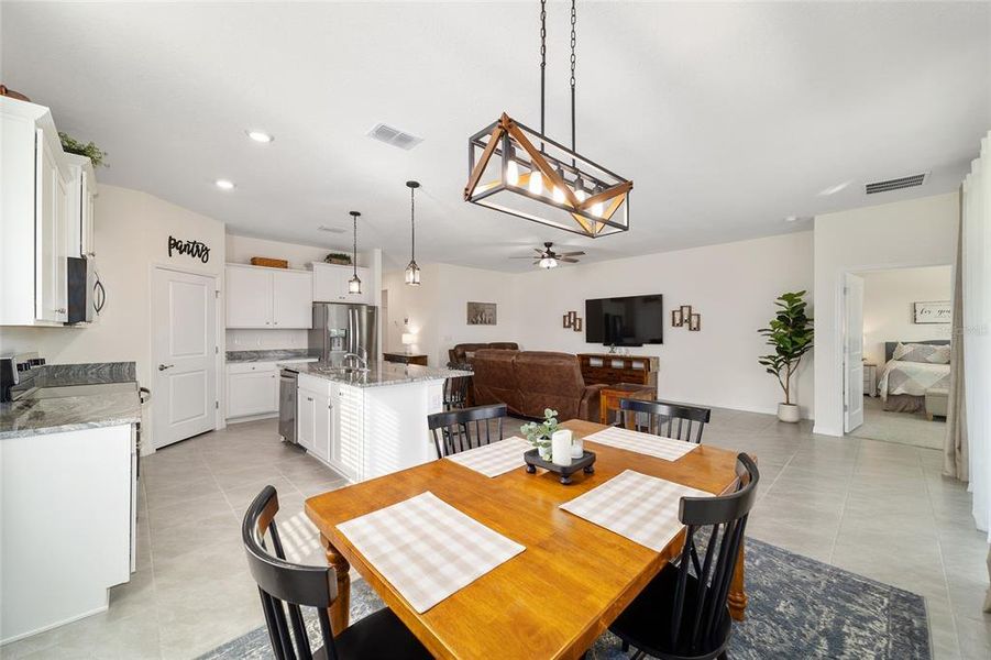 Furnished interior view inside a new home in , Ocala (Image 54). Furnished interior view inside a new home in , Ocala (Image 54).