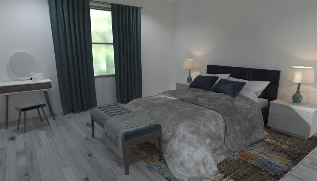 Furnished interior view inside a new home in , Kissimmee (Image 4). Furnished interior view inside a new home in , Kissimmee (Image 4).