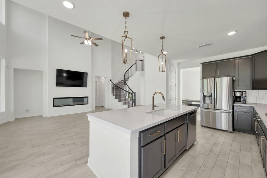 Furnished interior view inside a new home in , Montgomery (Image 14).