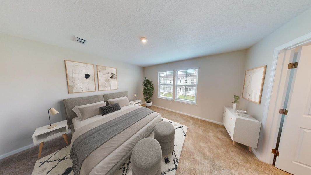 Furnished interior view inside a new home in RiverTown, St. Johns (Image 6).