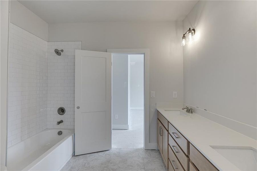 Furnished interior view inside a new home in , Buford (Image 6).