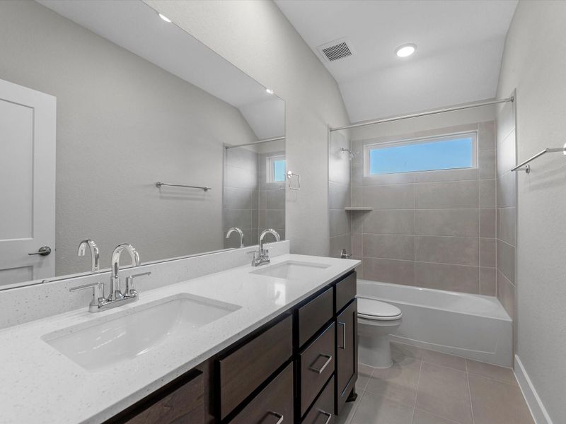 Furnished interior view inside a new home in Pecan Ridge, Fulshear (Image 5).