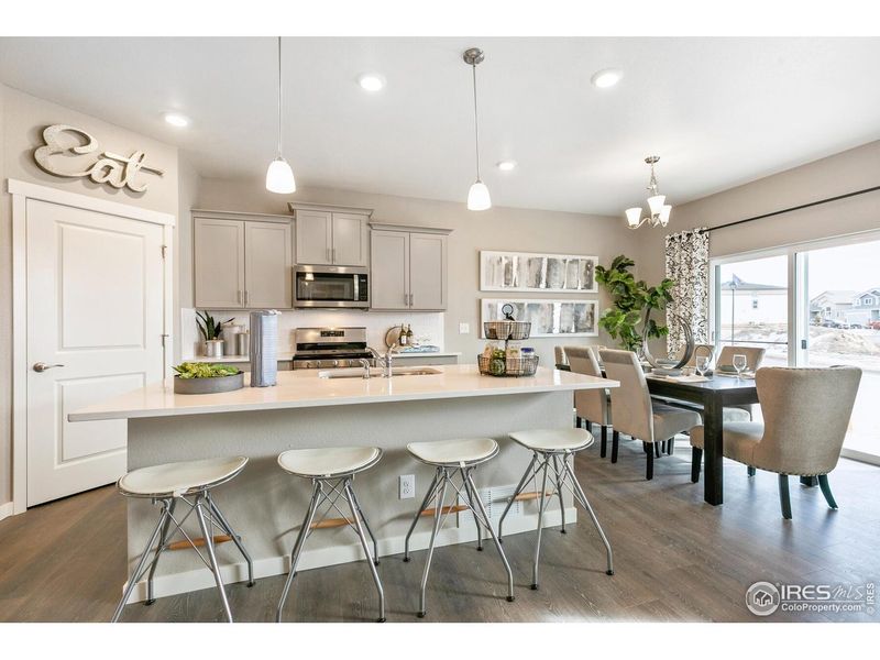 Furnished interior view inside a new home in Brighton Crossing, Brighton (Image 7).