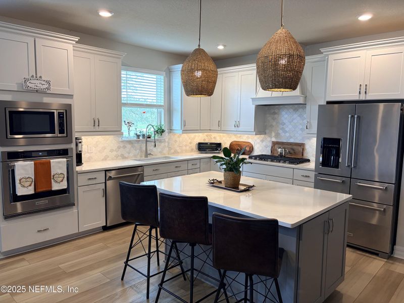 Furnished interior view inside a new home in The Trails at Grand Oaks, St. Augustine (Image 17).