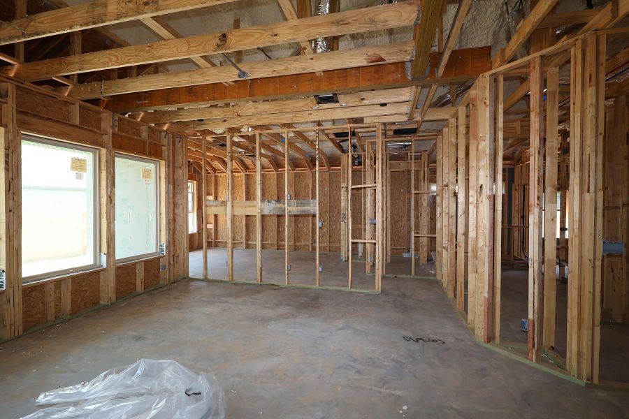 In-progress construction of a new home in Escondido - Retreat Collection, Magnolia, TX (Image 5). In-progress construction of a new home in Escondido - Retreat Collection, Magnolia, TX (Image 5).