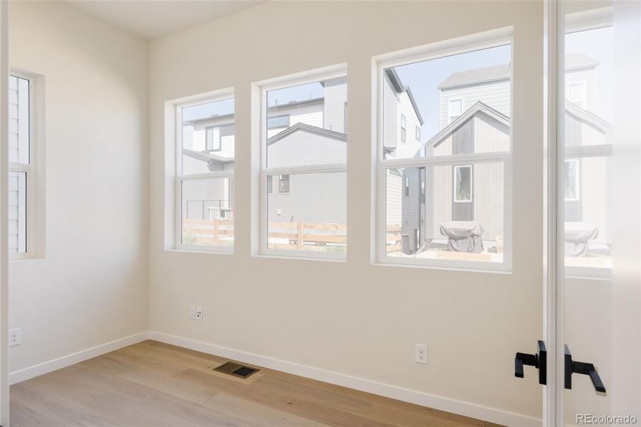 Spacious, unfurnished interior of a new home in Lyric at Ridgegate, Lone Tree (Image 22).