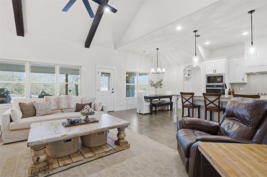Furnished interior view inside a new home in , Springtown (Image 14).