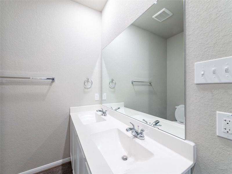 Close-up of interior finishes inside a home in Sweetgrass Village, Crosby (Image 6).