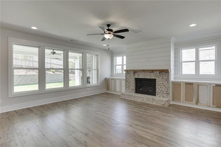 Spacious, unfurnished interior of a new home in , Buford (Image 39). Spacious, unfurnished interior of a new home in , Buford (Image 39).