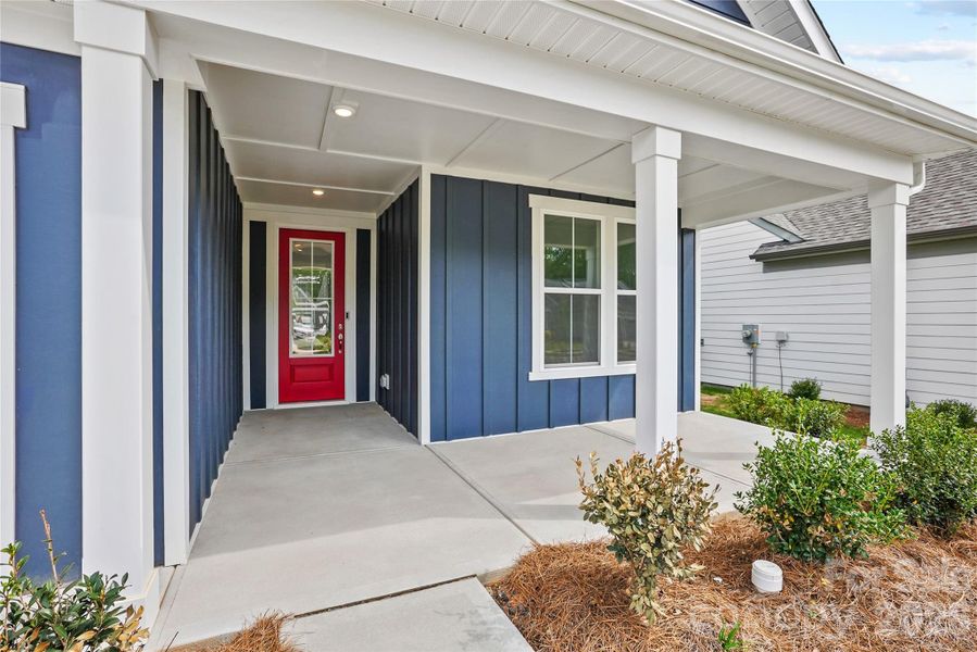 Exterior details and patio area of a home in Carolina Riverside, Belmont (Image 3). Exterior details and patio area of a home in Carolina Riverside, Belmont (Image 3).