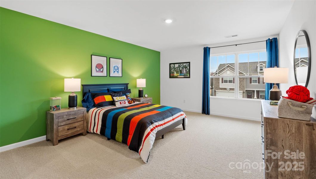 Furnished interior view inside a new home in Secrest Commons, Monroe (Image 11).