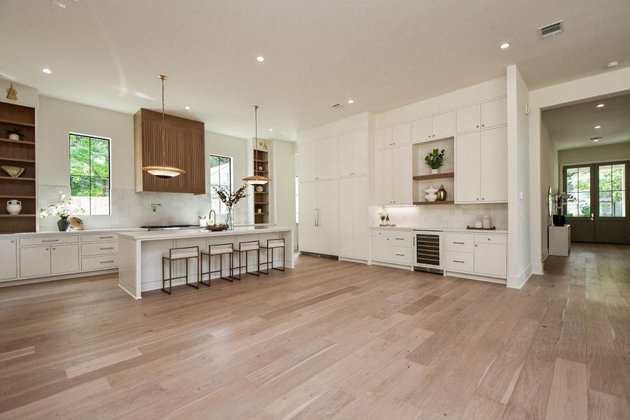Furnished interior view inside a new home in , Houston (Image 12).