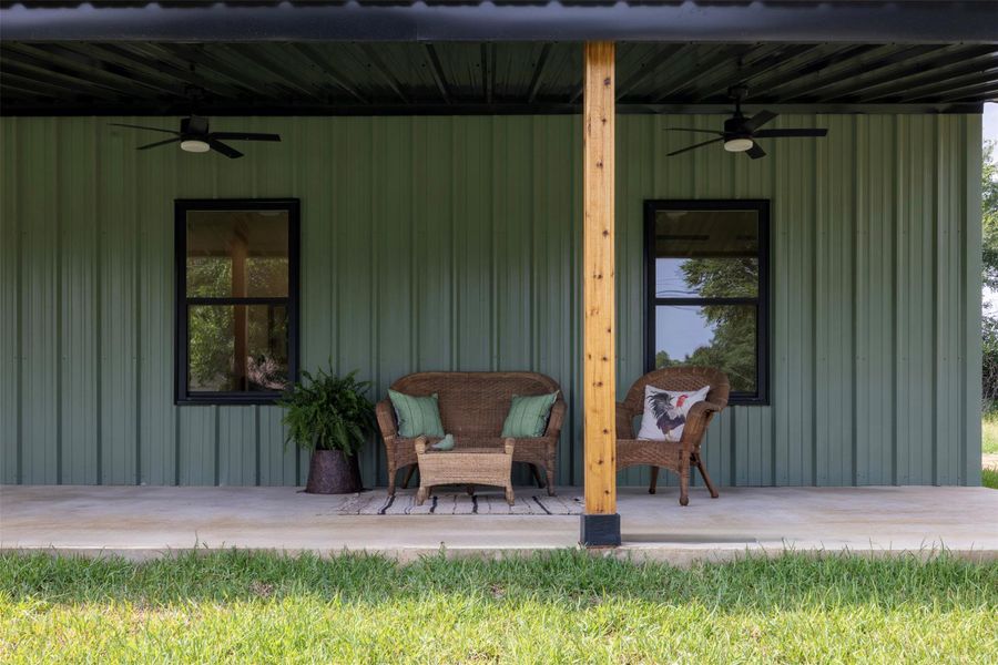 Exterior details and patio area of a home in , Lexington (Image 17). Exterior details and patio area of a home in , Lexington (Image 17).