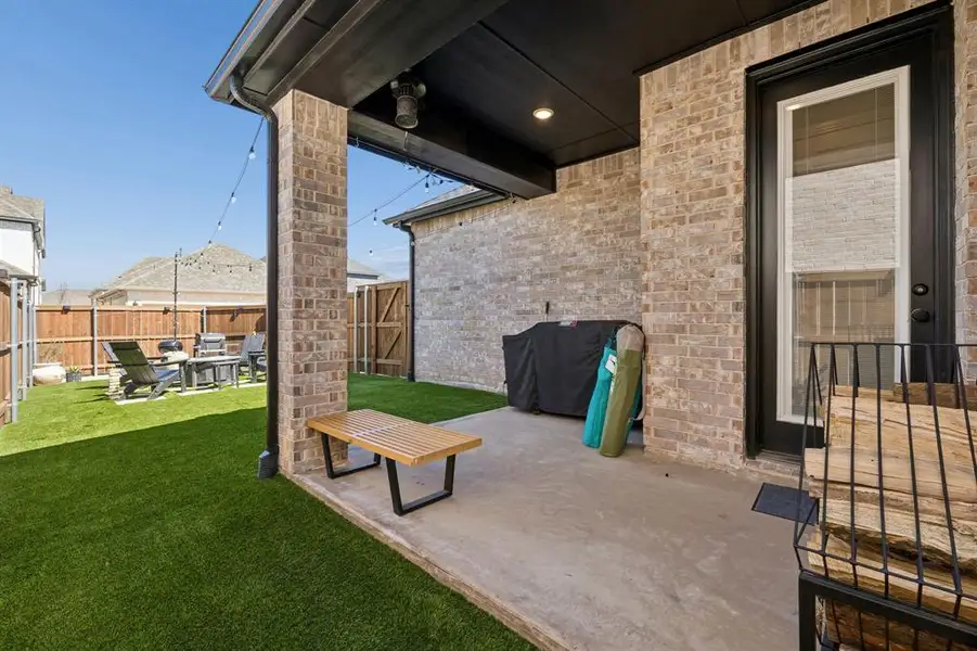 Exterior details and patio area of a home in , Celina (Image 4).