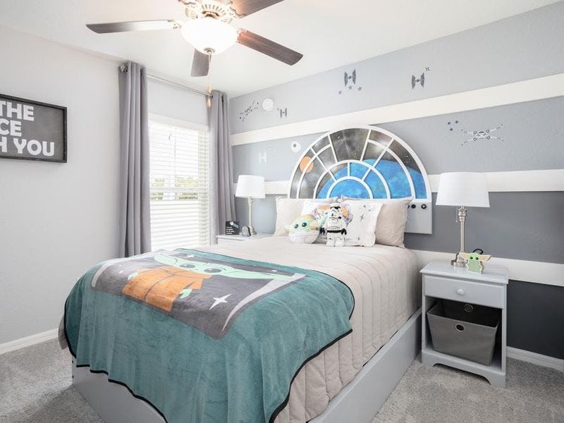 Bedroom 3 - Raychel II home plan by Highland Homes Bedroom 3 - Raychel II home plan by Highland Homes