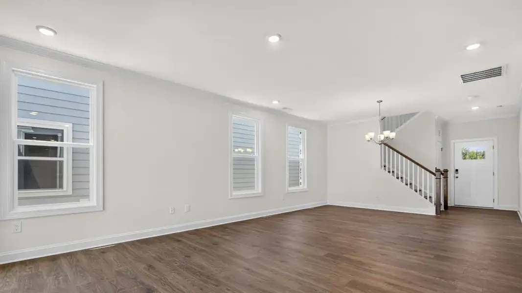 Spacious, unfurnished interior of a new home in Madden West, Fuquay Varina (Image 18).