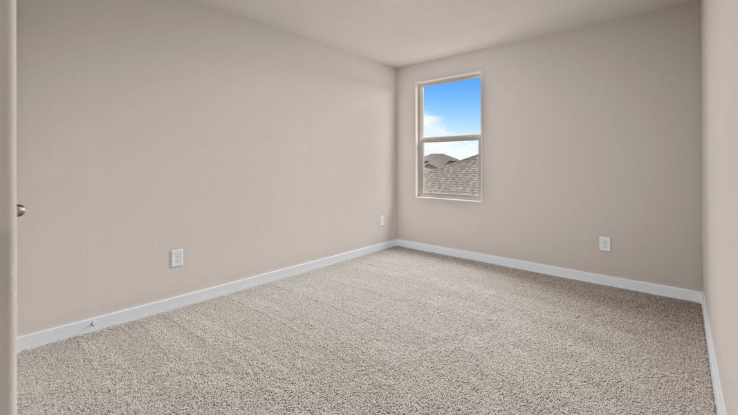 Representative unfurnished interior of a home built from the Shelby by D.R. Horton in Legacy South, Midland (Image 21).
