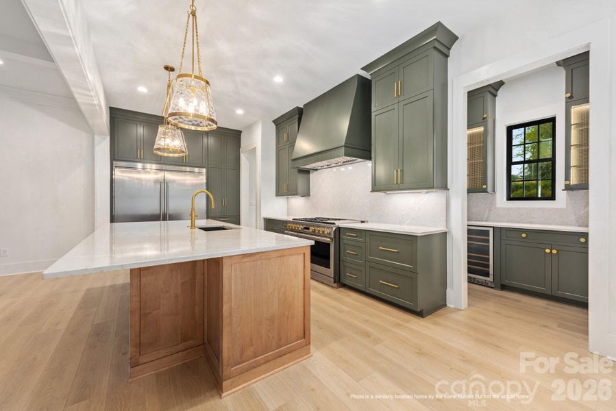Furnished interior view inside a new home in , Davidson (Image 6).