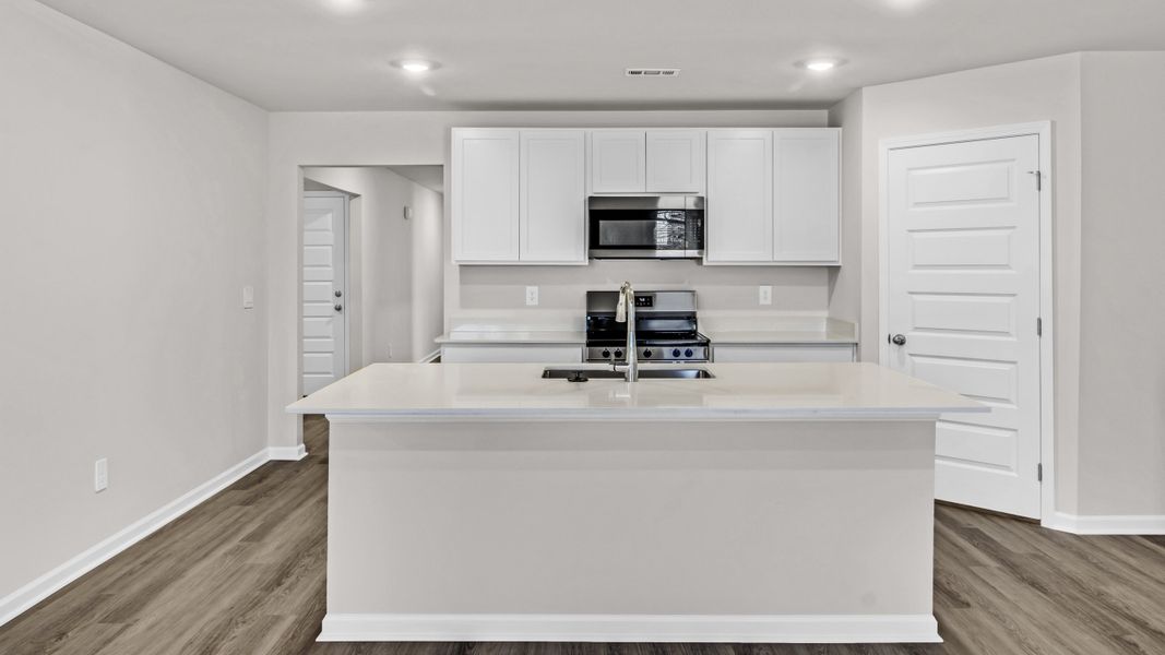 Furnished interior view inside a new home in Bailey Park, Fayetteville (Image 6).