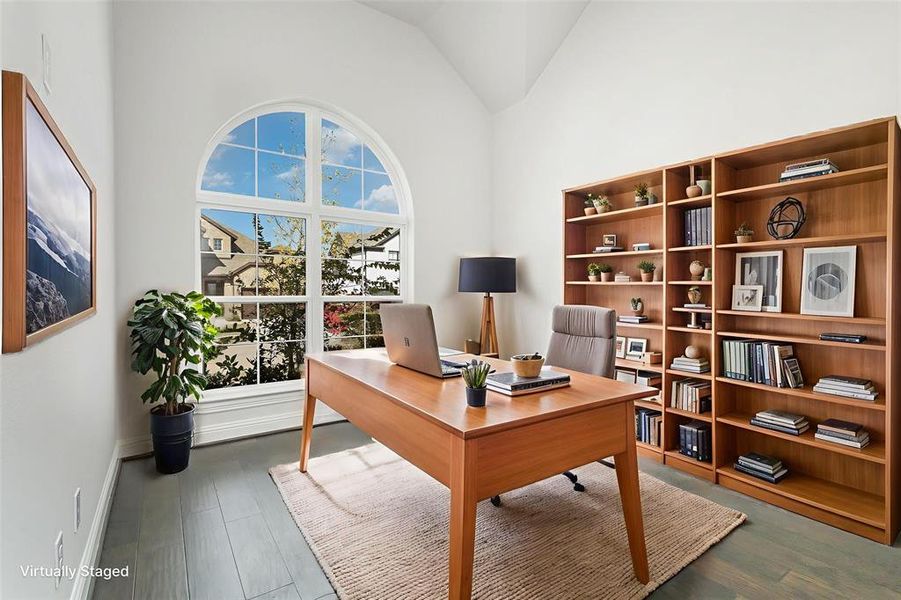 Furnished interior view inside a new home in Edgewater, Fate (Image 8).