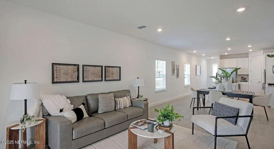 Furnished interior view inside a new home in Granary Park, Green Cove Springs (Image 12).