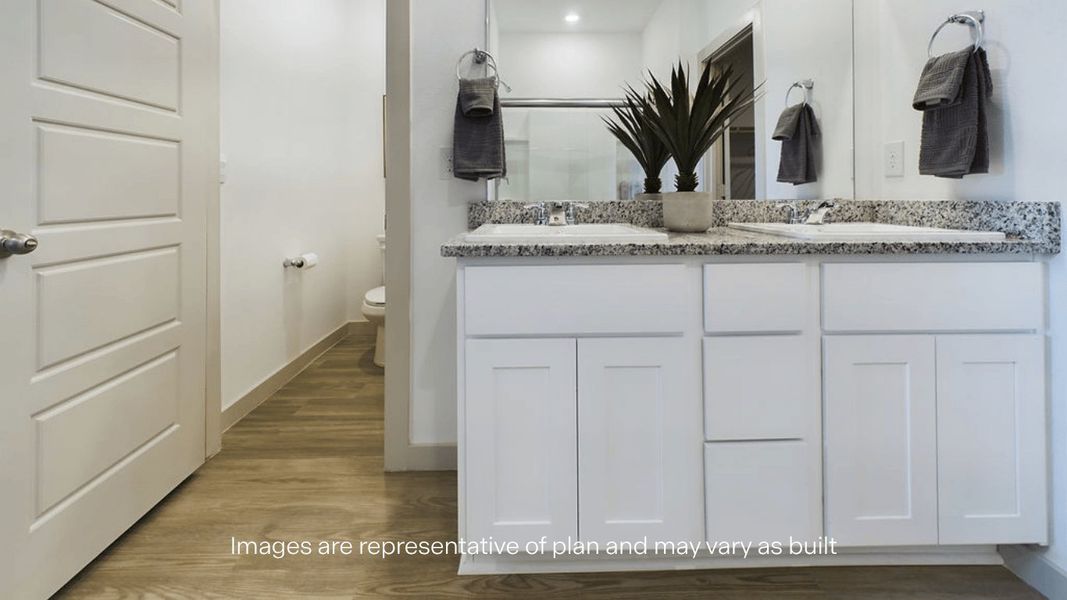 Furnished interior view inside a new home in Overlook West, Wolfforth (Image 13).