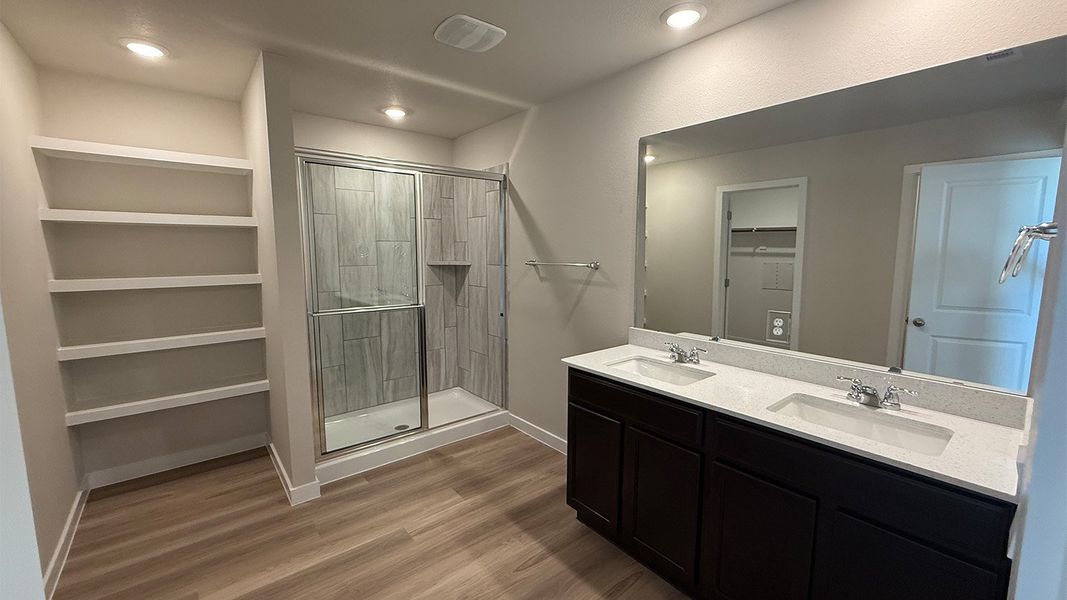 Furnished interior view inside a new home in Rancho Vista, Corpus Christi (Image 11). Furnished interior view inside a new home in Rancho Vista, Corpus Christi (Image 11).