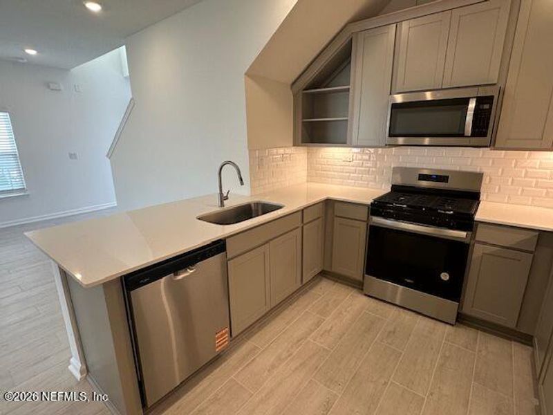 Furnished interior view inside a new home in Brook Forest, St. Augustine (Image 7).