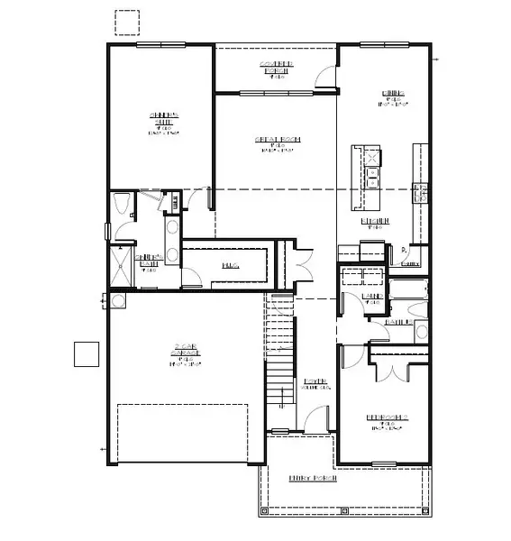 2D floor plan layout of this home in Heritage at New Riverside, Bluffton, SC (Image 3). 2D floor plan layout of this home in Heritage at New Riverside, Bluffton, SC (Image 3).