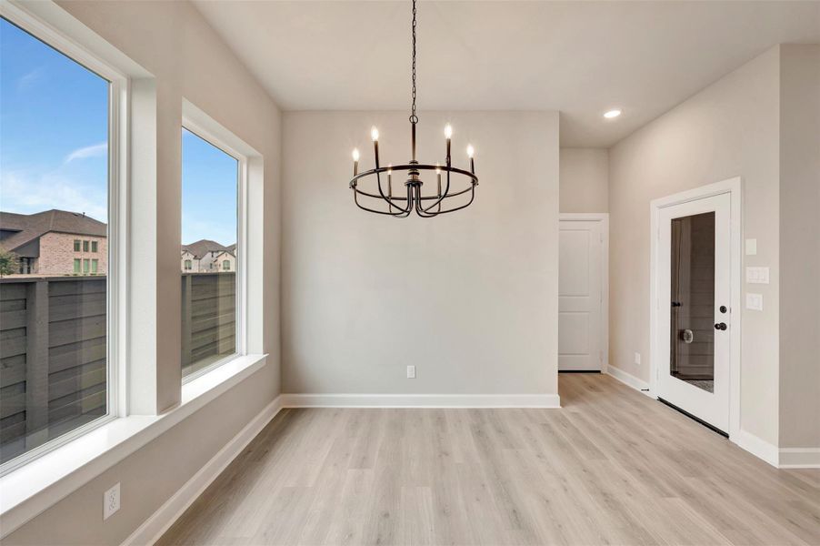 Spacious, unfurnished interior of a new home in Pomona 40' Homesites, Manvel (Image 33). Spacious, unfurnished interior of a new home in Pomona 40' Homesites, Manvel (Image 33).
