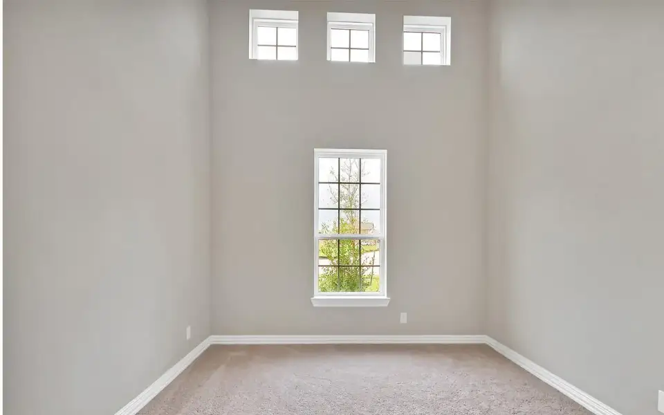 Representative unfurnished interior of a home built from the Ventura by CastleRock Communities in Lakesong, Grand Prairie (Image 18).