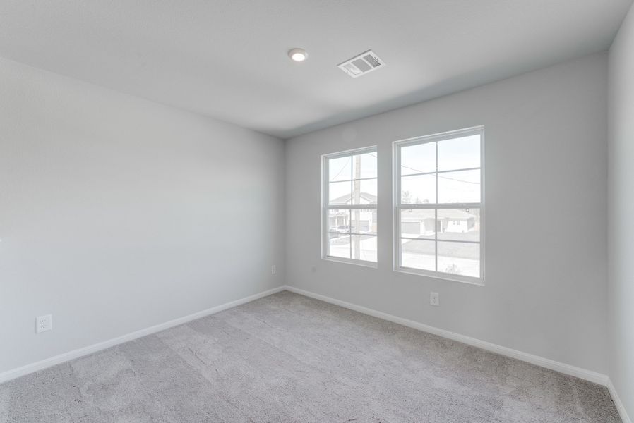 Spacious, unfurnished interior of a new home in Pirate's Cove Estates, Vidor (Image 23). Spacious, unfurnished interior of a new home in Pirate's Cove Estates, Vidor (Image 23).