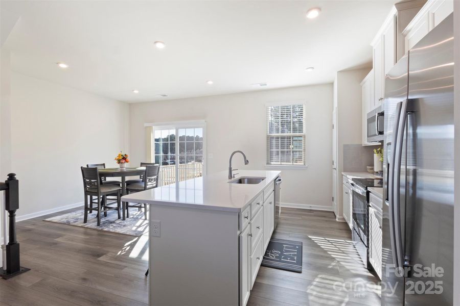 Furnished interior view inside a new home in , Gastonia (Image 10).