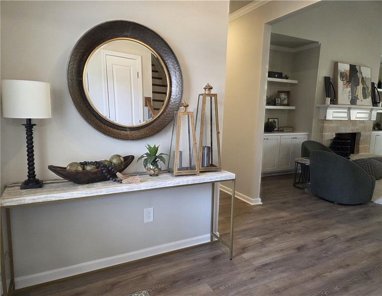 Furnished interior view inside a new home in River Meadows, Bethlehem (Image 8).