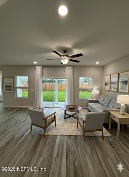 Furnished interior view inside a new home in , Jacksonville (Image 4).