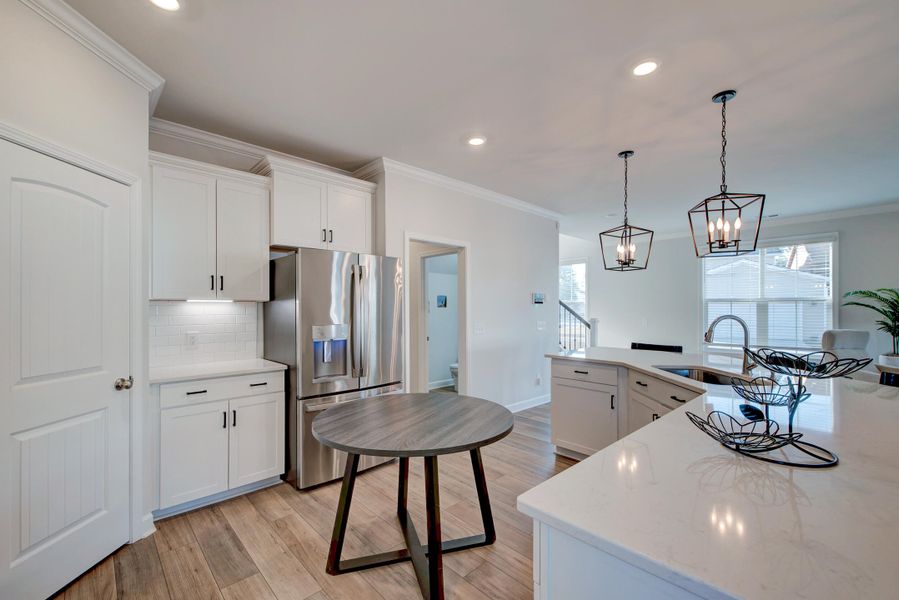 Furnished interior view inside a new home in Six Oaks, Summerville (Image 6). Furnished interior view inside a new home in Six Oaks, Summerville (Image 6).