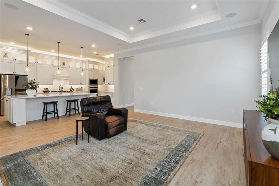 Furnished interior view inside a new home in Del Webb Sunbridge, St. Cloud (Image 34).