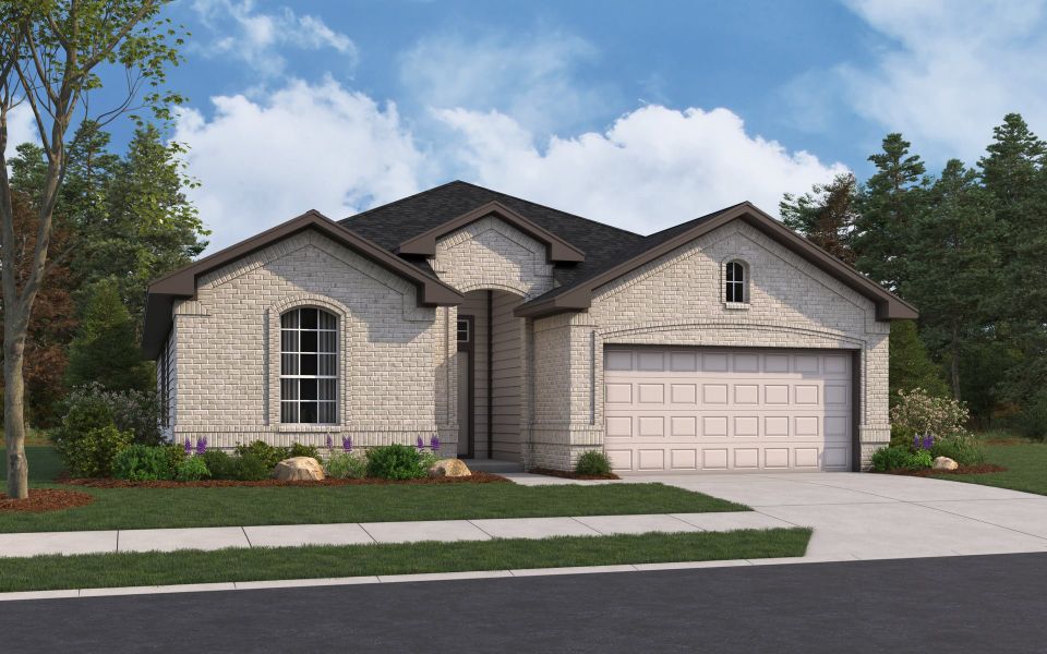 Rendering of floor plan. Colors and features may differ from shown representation.